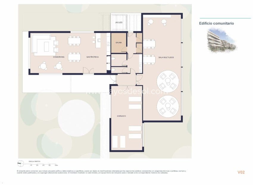 2 soveværelse Lejlighed til salg i Denia med swimmingpool - € 345.000 (Ref: 9076424)