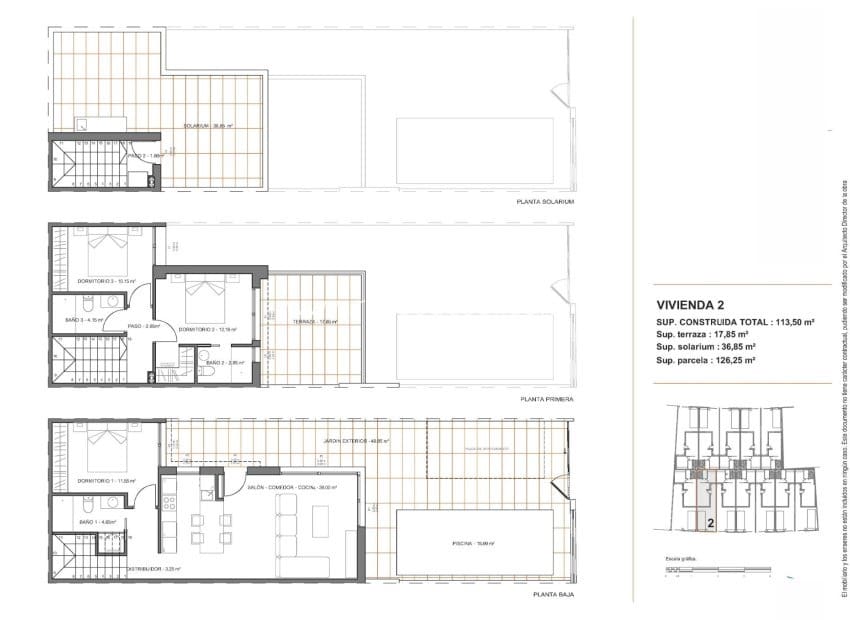 3 Zimmer Villa zu verkaufen in Santiago de la Ribera mit Pool - 379.000 € (Ref: 9130519)