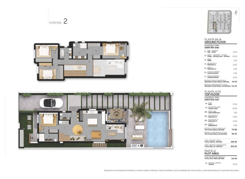Chalet de 4 habitaciones en Albir en venta con piscina - 875.000 € (Ref: 9131785)