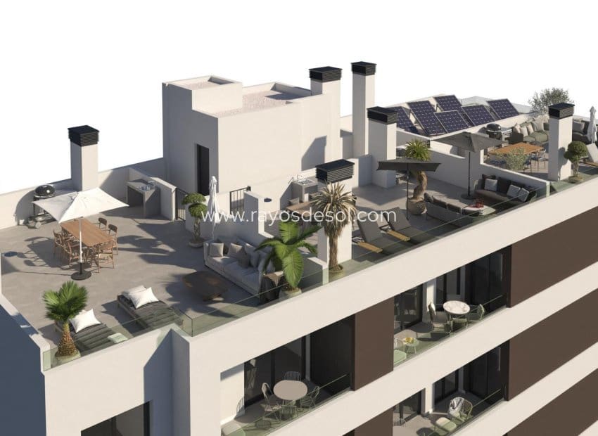 2 slaapkamer Penthouse te koop in Santa Pola - € 331.660 (Ref: 9153440)