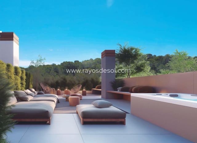 2 Zimmer Penthouse zu verkaufen in La Nucia Pueblo  , La Nucia mit Pool - 398.475 € (Ref: 9153441)