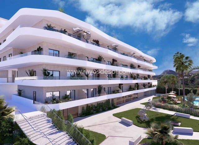 2 bedroom Penthouse for sale in La Nucia Pueblo  , La Nucia with pool - € 398,475 (Ref: 9153441)