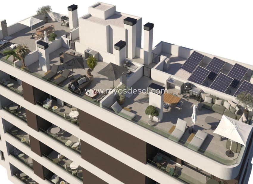 Apartamento de 2 habitaciones en Santa Pola en venta - 283.765 € (Ref: 9153442)