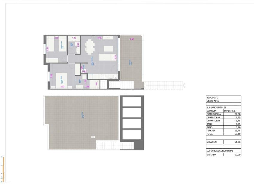 2 chambre Appartement à vendre à Pilar de la Horadada avec piscine - 293 000 € (Ref: 9153444)