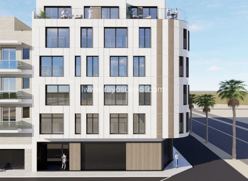 1 soverom Leilighet til salgs i Torrevieja med svømmebasseng - € 175 000 (Ref: 9177002)