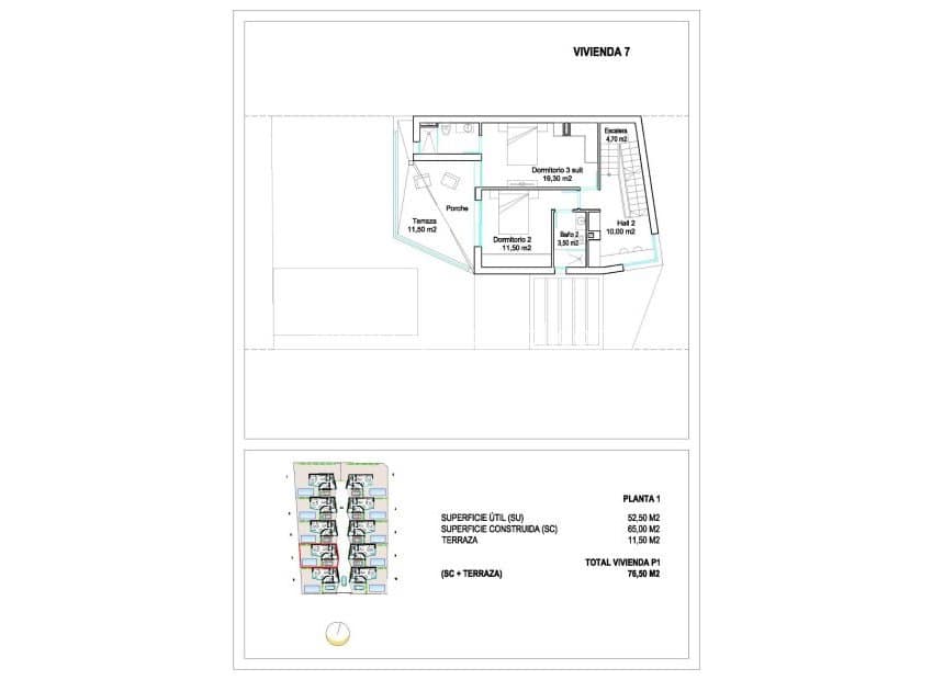 3 bedroom Villa for sale in Los Altos with pool - € 509,000 (Ref: 9177003)