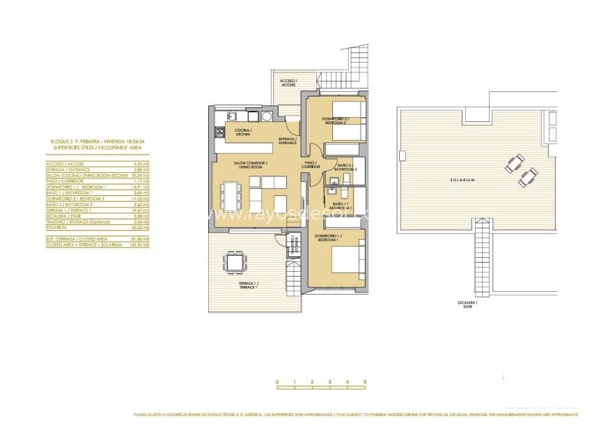 2 soverom Leilighet til salgs i Vistabella med svømmebasseng - € 299 900 (Ref: 9189222)