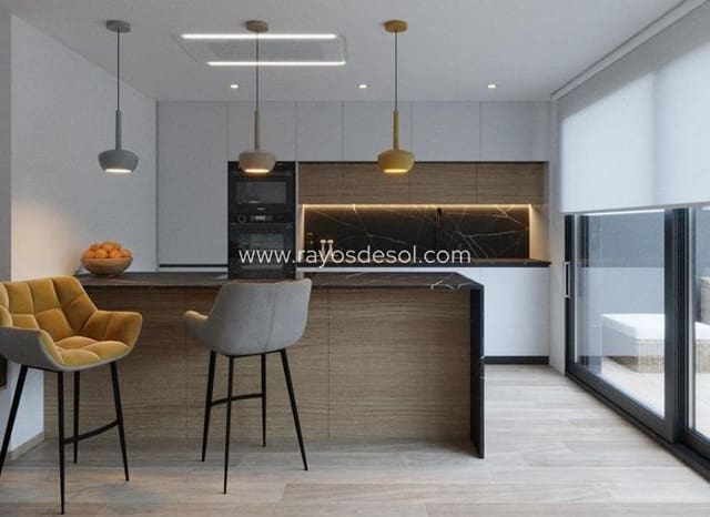 Ático de 2 habitaciones en Balcón de Finestrat - Terra Marina, Finestrat en venta con piscina - 450.000 € (Ref: 9189223)