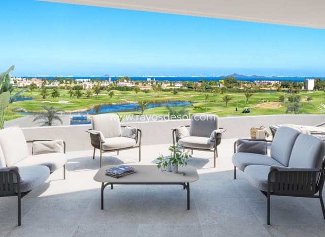 2 quarto Apartamento para venda em Las Lomas de Rame - Bahía Bella, Los Alcázares com piscina - 292 000 € (Ref: 9234079)