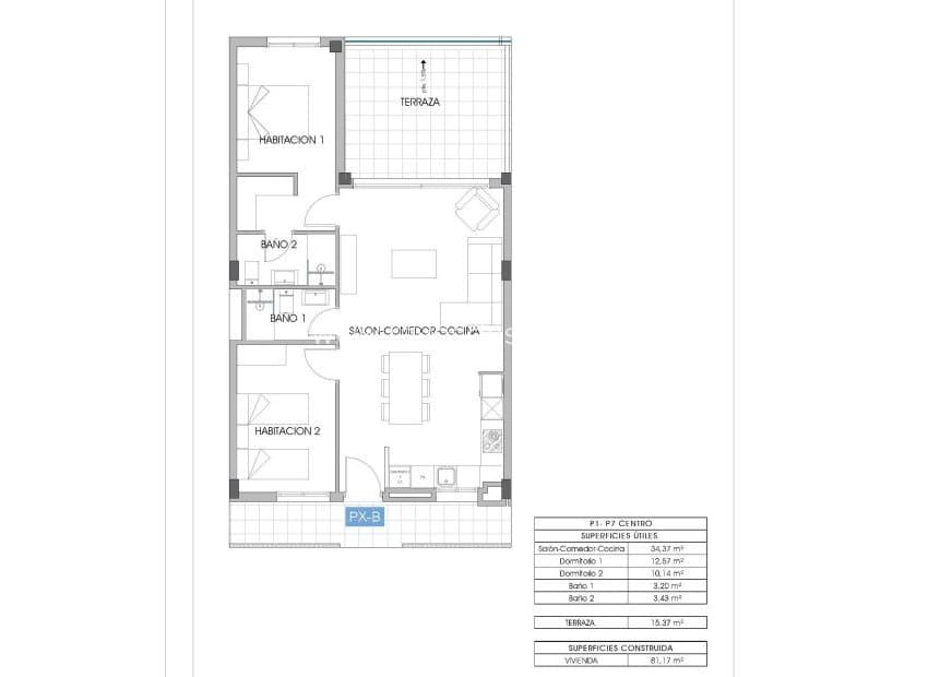 2 bedroom Apartment for sale in Cala de Finestrat with pool - € 349,000 (Ref: 9248383)