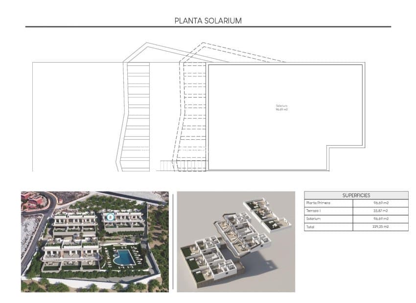3 makuuhuone Huoneisto myytävänä paikassa Finestrat mukana uima-altaan - 479 900 € (Ref: 9266541)