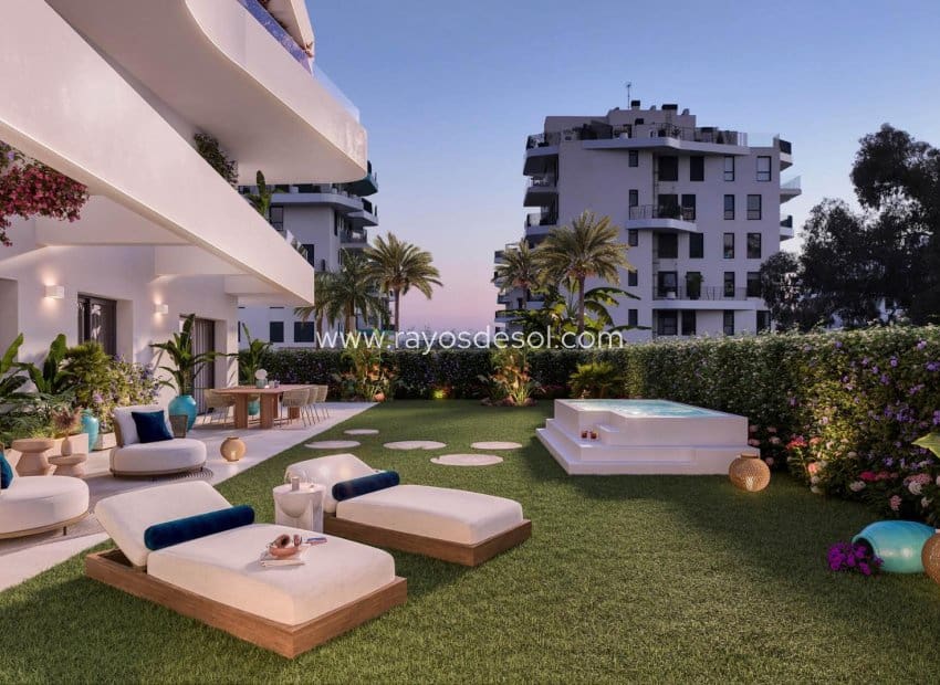 2 soveværelse Lejlighed til salg i La Villajoyosa / Vila Joiosa med swimmingpool - € 424.000 (Ref: 9266544)