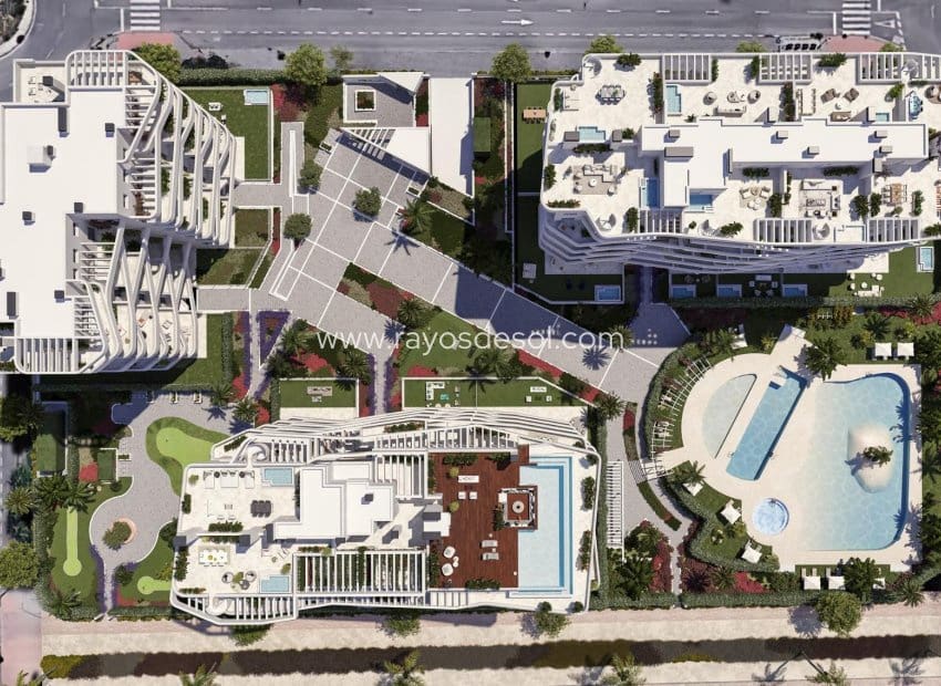 2 soveværelse Lejlighed til salg i La Villajoyosa / Vila Joiosa med swimmingpool - € 424.000 (Ref: 9266544)