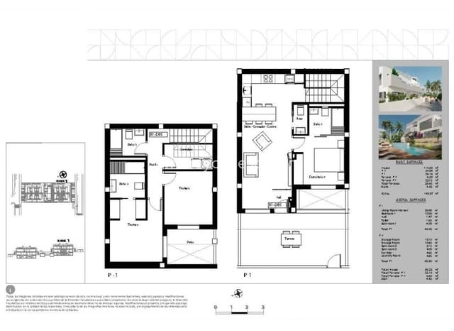 3 sypialnia Apartament na sprzedaż w Los Balcones - Los Altos, Torrevieja z basenem - 330 000 € (Ref: 9285644)