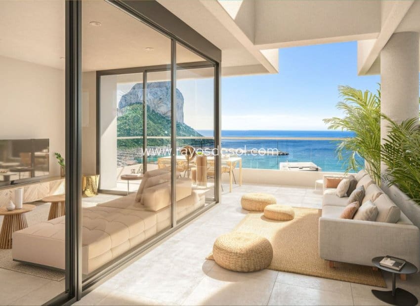 2 soveværelse Lejlighed til salg i Calpe / Calp med swimmingpool - € 650.000 (Ref: 9285647)