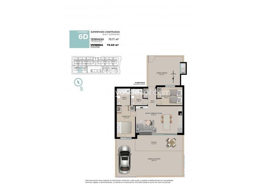 2 Zimmer Apartment zu verkaufen in Torre de la Horadada mit Pool - 375.000 € (Ref: 9322191)