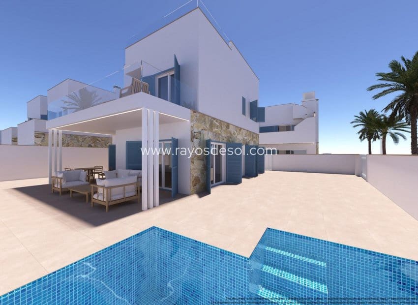2 quarto Apartamento para venda em Torre de la Horadada com piscina - 395 000 € (Ref: 9322192)