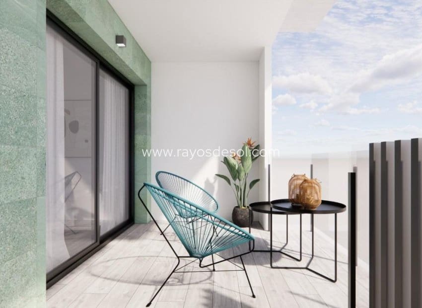 2 makuuhuone Kattohuoneisto myytävänä paikassa Torre de la Horadada mukana uima-altaan - 350 000 € (Ref: 9334343)