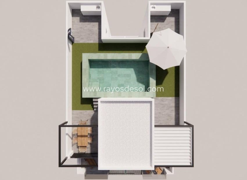 Apartamento de 2 habitaciones en Torre de la Horadada en venta con piscina - 295.900 € (Ref: 9334344)
