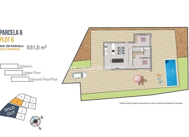 4 slaapkamer Villa te koop in Finestrat Pueblo, Finestrat met zwembad - € 840.000 (Ref: 9343313)