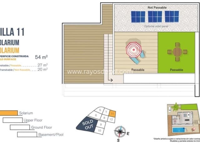 3 camera da letto Villa in vendita in Finestrat Pueblo, Finestrat con piscina - 920.000 € (Rif: 9343316)