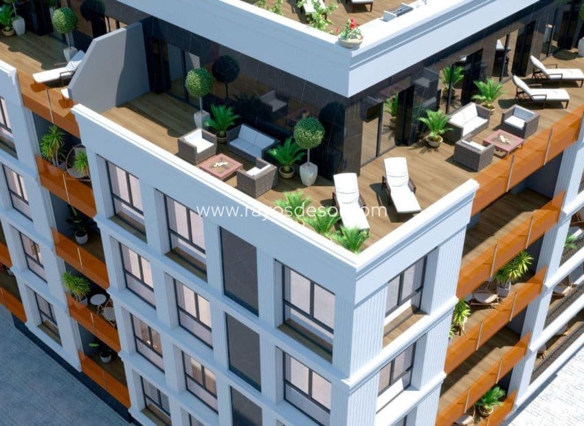 3 sypialnia Apartament na sprzedaż w Torrevieja z basenem - 295 000 € (Ref: 9380124)