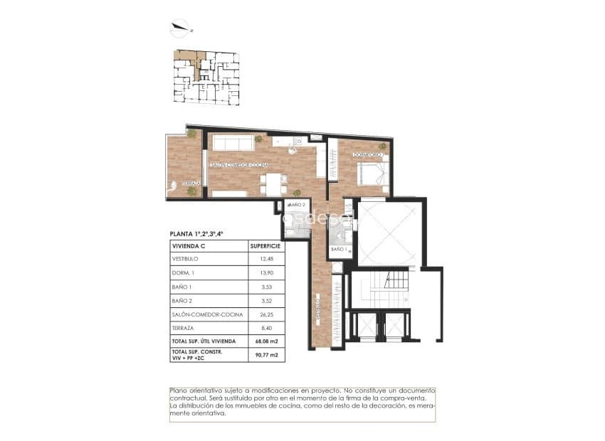 1 sypialnia Apartament na sprzedaż w Torrevieja z basenem - 199 900 € (Ref: 9380125)