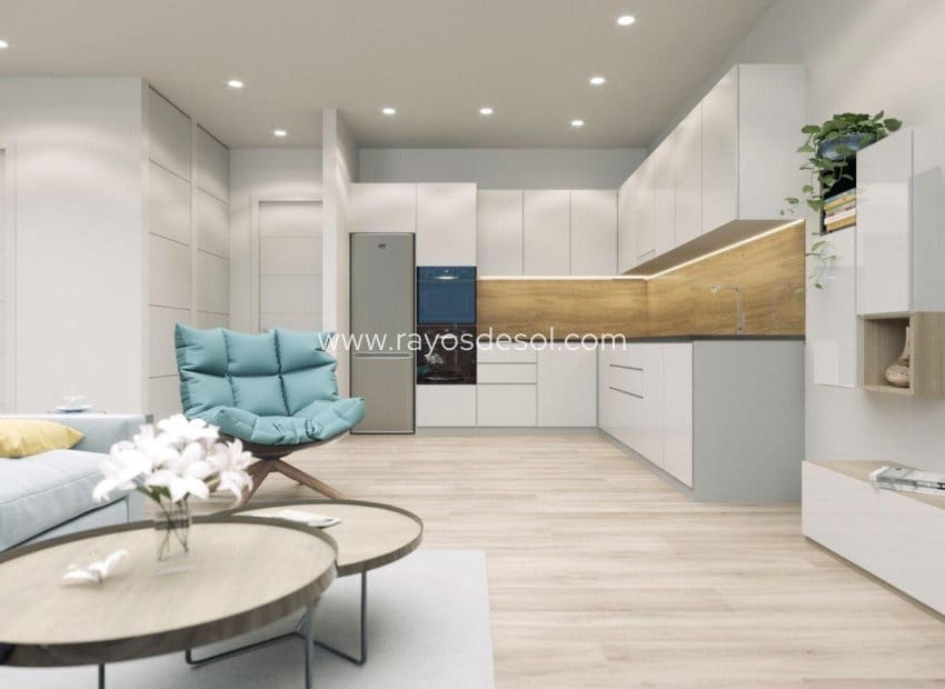 2 soverom Penthouse til salgs i Torrevieja med svømmebasseng - € 349 000 (Ref: 9380126)