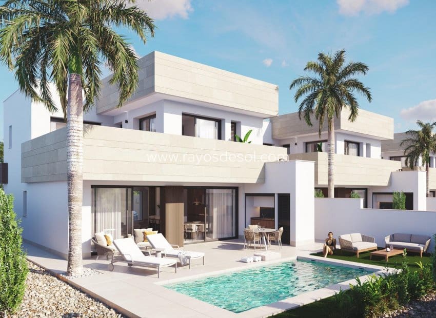3 chambre Villa/Maison à vendre à Santiago de la Ribera avec piscine - 615 000 € (Ref: 9380128)