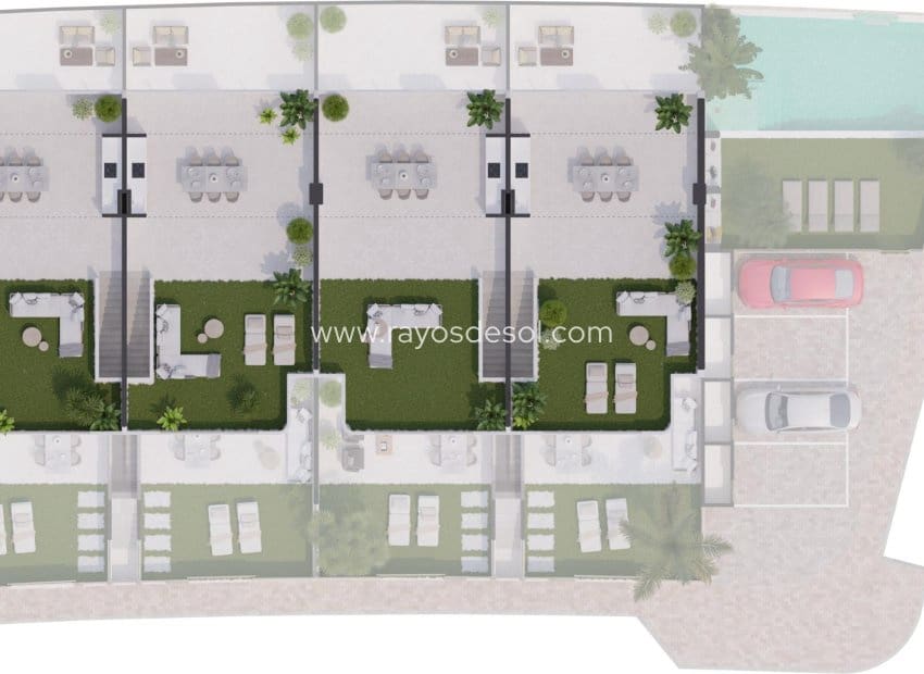 3 Zimmer Apartment zu verkaufen in Los Cuarteros mit Pool - 369.900 € (Ref: 9380129)