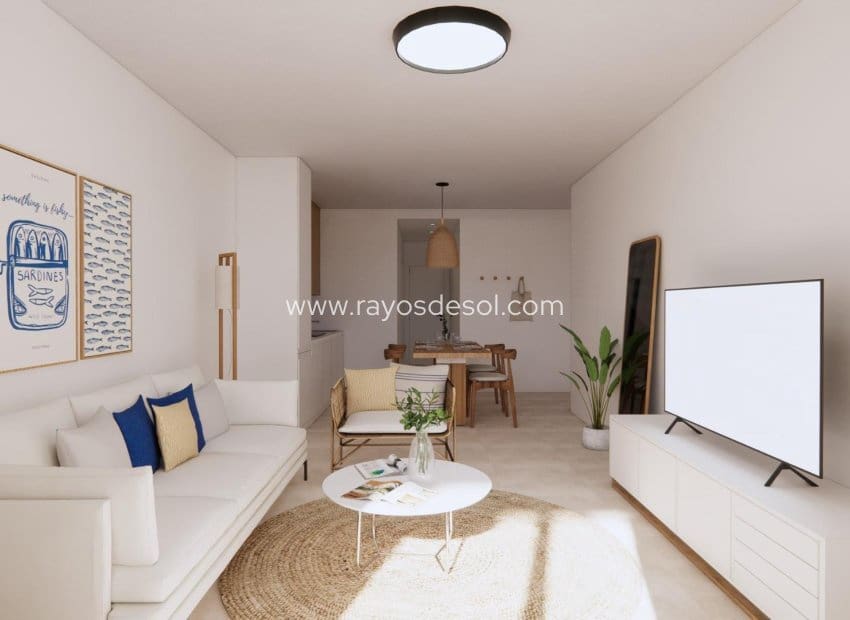 1 sypialnia Apartament na sprzedaż w Torre de la Horadada z basenem - 245 900 € (Ref: 9380132)