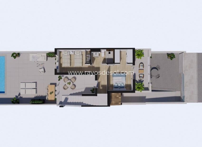 3 makuuhuone Omakotitalo myytävänä paikassa Los Alcazares mukana uima-altaan - 382 000 € (Ref: 9380757)