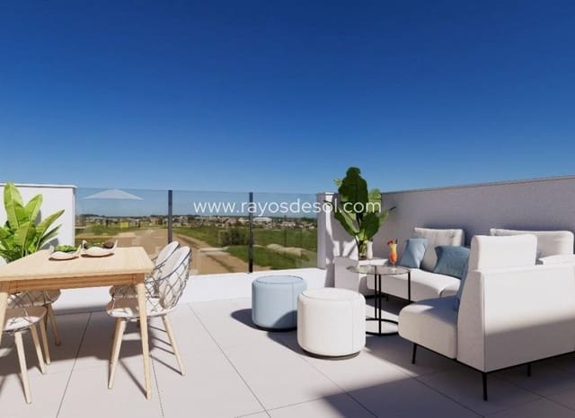 3 chambre Maison de Ville à vendre à Las Lomas de Rame - Bahía Bella, Los Alcázares avec piscine - 382 000 € (Ref: 9380757)