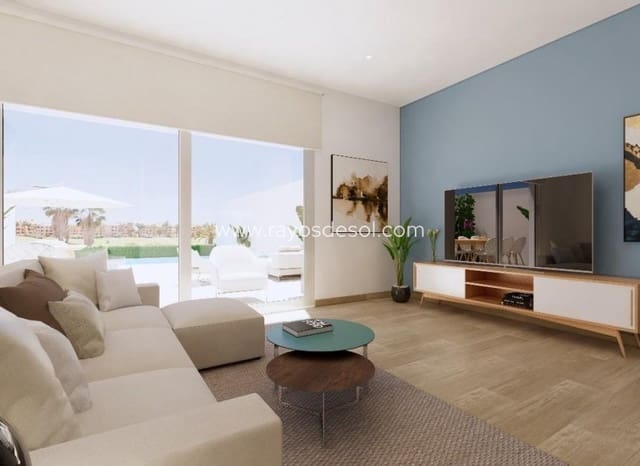 3 chambre Maison de Ville à vendre à Las Lomas de Rame - Bahía Bella, Los Alcázares avec piscine - 382 000 € (Ref: 9380757)