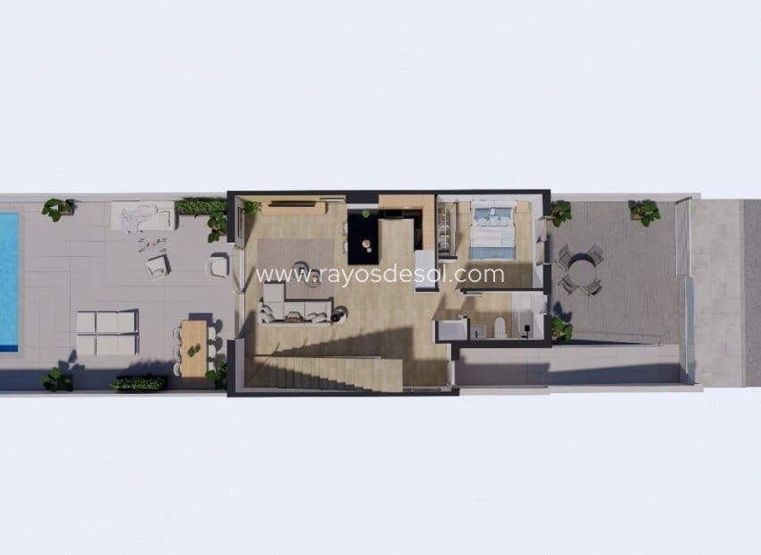 3 camera da letto Casa in vendita in Los Alcazares con piscina - 382.000 € (Rif: 9380757)