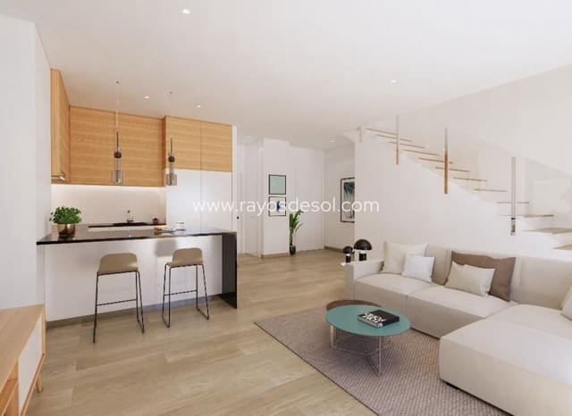 3 bedroom Townhouse for sale in Las Lomas de Rame - Bahía Bella, Los Alcázares with pool - € 382,000 (Ref: 9380757)