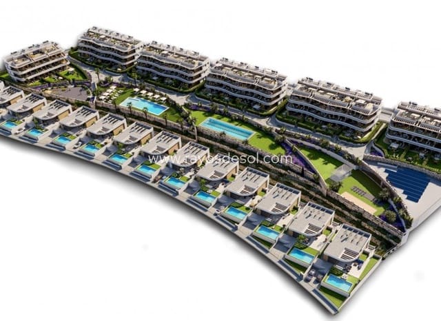 3 makuuhuone Huoneisto myytävänä paikassa Balcón de Finestrat - Terra Marina, Finestrat mukana uima-altaan - 470 000 € (Ref: 9391085)