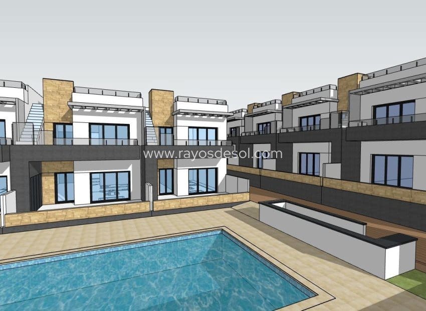 3 soveværelse Lejlighed til salg i Bigastro med swimmingpool - € 189.000 (Ref: 9417907)