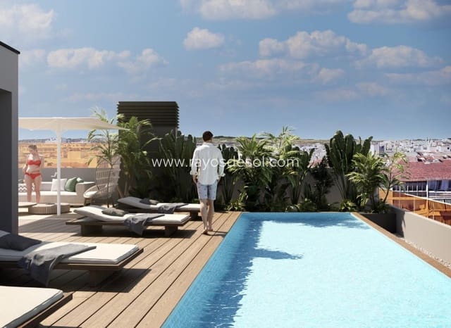 2 chambre Penthouse à vendre à Centro, Torrevieja avec piscine - 359 000 € (Ref: 9420613)
