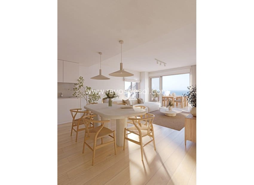 2 makuuhuone Huoneisto myytävänä paikassa Calpe / Calp mukana uima-altaan - 395 000 € (Ref: 9426654)