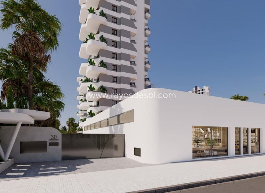 2 makuuhuone Huoneisto myytävänä paikassa Calpe / Calp mukana uima-altaan - 395 000 € (Ref: 9426654)