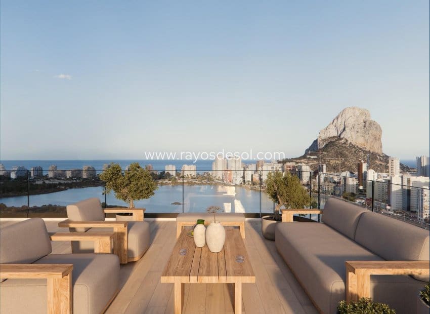 2 makuuhuone Huoneisto myytävänä paikassa Calpe / Calp mukana uima-altaan - 375 000 € (Ref: 9426654)