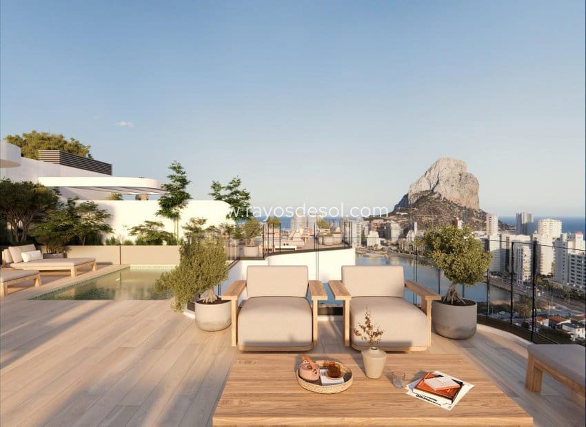 3 makuuhuone Huoneisto myytävänä paikassa Calpe / Calp mukana uima-altaan - 440 000 € (Ref: 9426655)