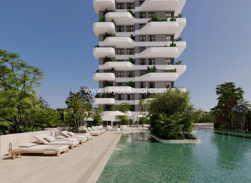 3 makuuhuone Huoneisto myytävänä paikassa Calpe / Calp mukana uima-altaan - 440 000 € (Ref: 9426655)