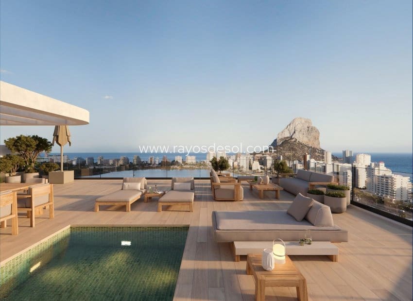 3 quarto Apartamento para venda em Calpe / Calp com piscina - 455 000 € (Ref: 9426655)