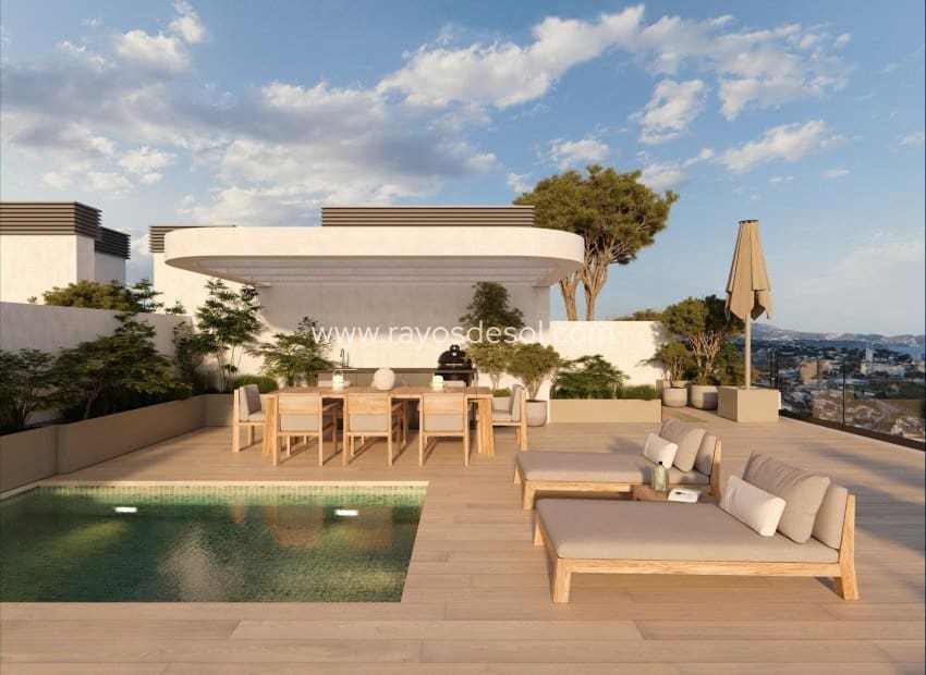 3 quarto Apartamento para venda em Calpe / Calp com piscina - 455 000 € (Ref: 9426655)