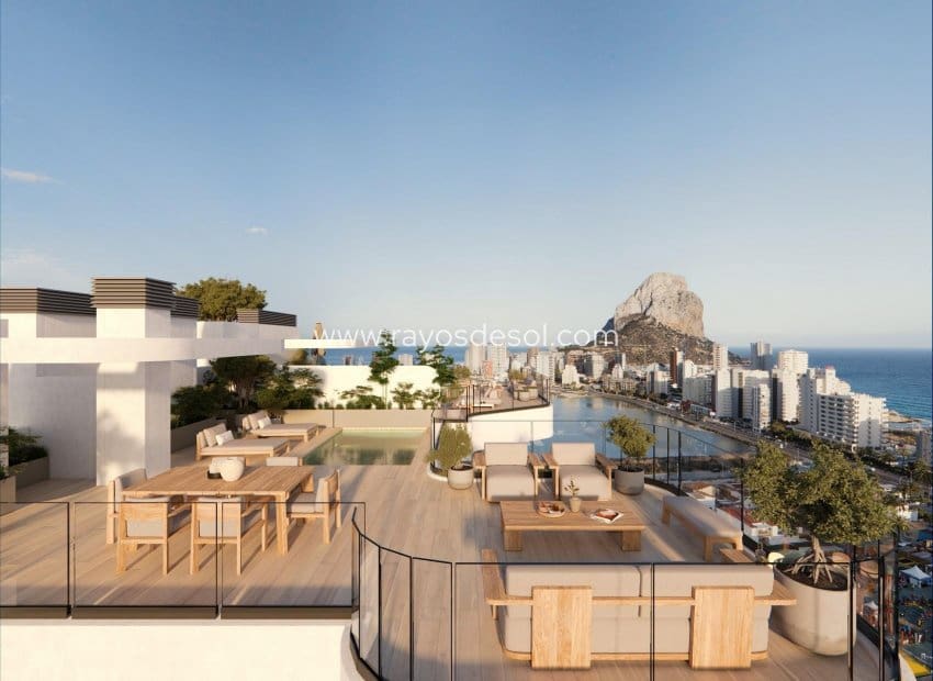 3 quarto Apartamento para venda em Calpe / Calp com piscina - 455 000 € (Ref: 9426655)