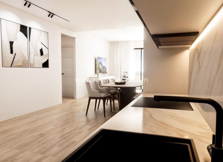 2 sypialnia Apartament na sprzedaż w Finestrat z basenem - 312 900 € (Ref: 9435161)