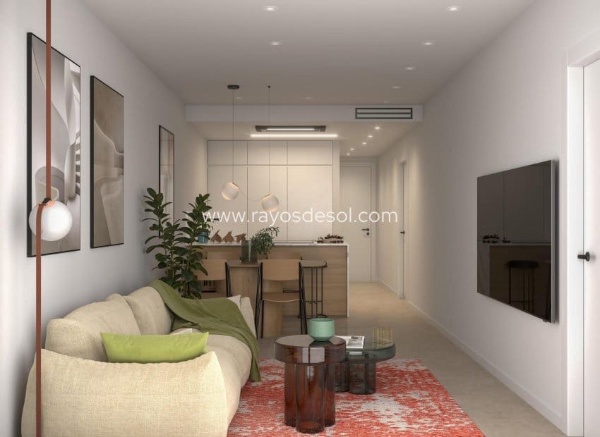 2 quarto Apartamento para venda em La Marina del Pinet com piscina - 246 000 € (Ref: 9435162)