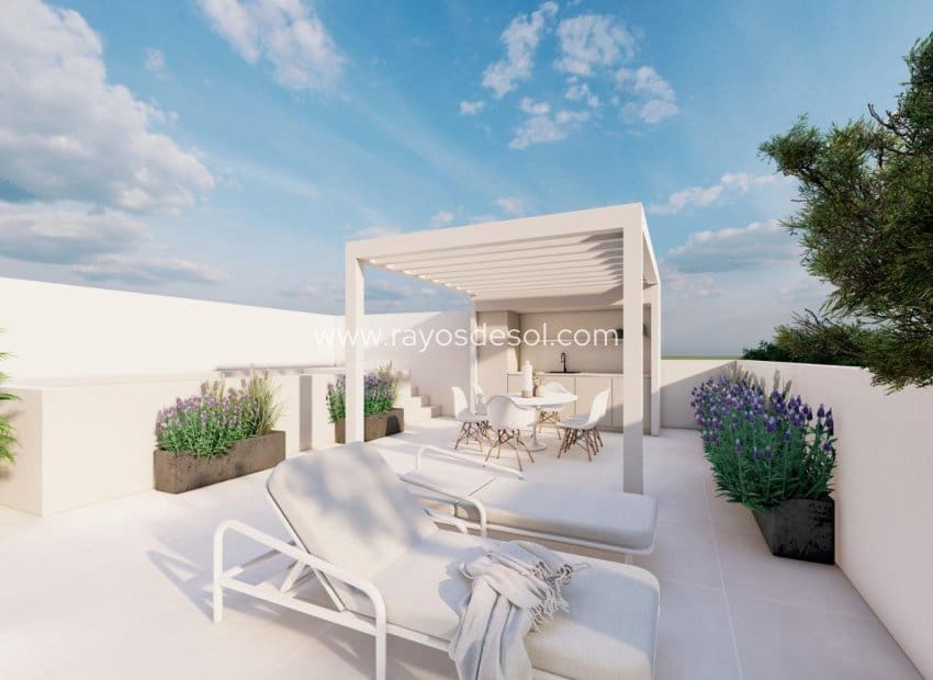 2 bedroom Apartment for sale in Pilar de la Horadada with pool - € 369,000 (Ref: 9440812)